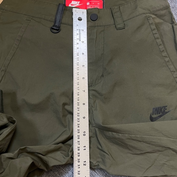 Nike Tech Bonded Jogger Pants - Men's Size 28 - Green - Picture 11 of 12